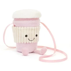 Discount Amuseables Coffee-To-Go Pink Bag