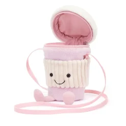 Discount Amuseables Coffee-To-Go Pink Bag