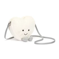 Best Amuseables Cream Heart Bag