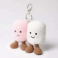 Hot Amuseables Pair of Marshmallows Bag Charm