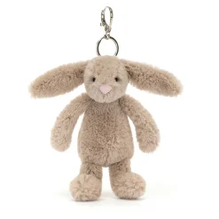 New Bashful Beige Bunny Bag Charm