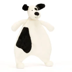 Outlet Bashful Black & Cream Puppy Comforter