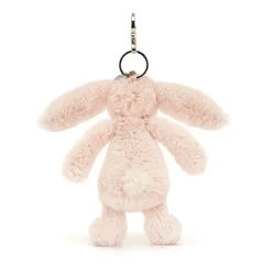 Hot Bashful Blush Bunny Bag Charm