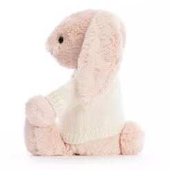 Discount Bashful Blush Bunny with Personalised Cream Jumper