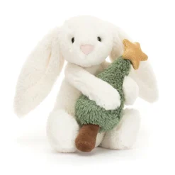 Best Bashful Bunny with Christmas Tree