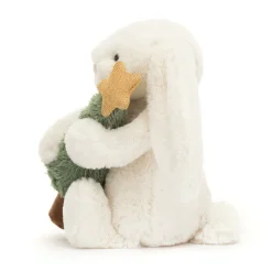 Best Bashful Bunny with Christmas Tree