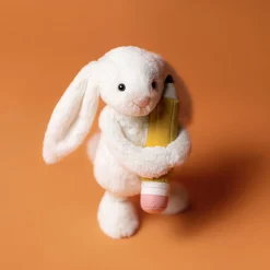 Best Bashful Bunny with Pencil