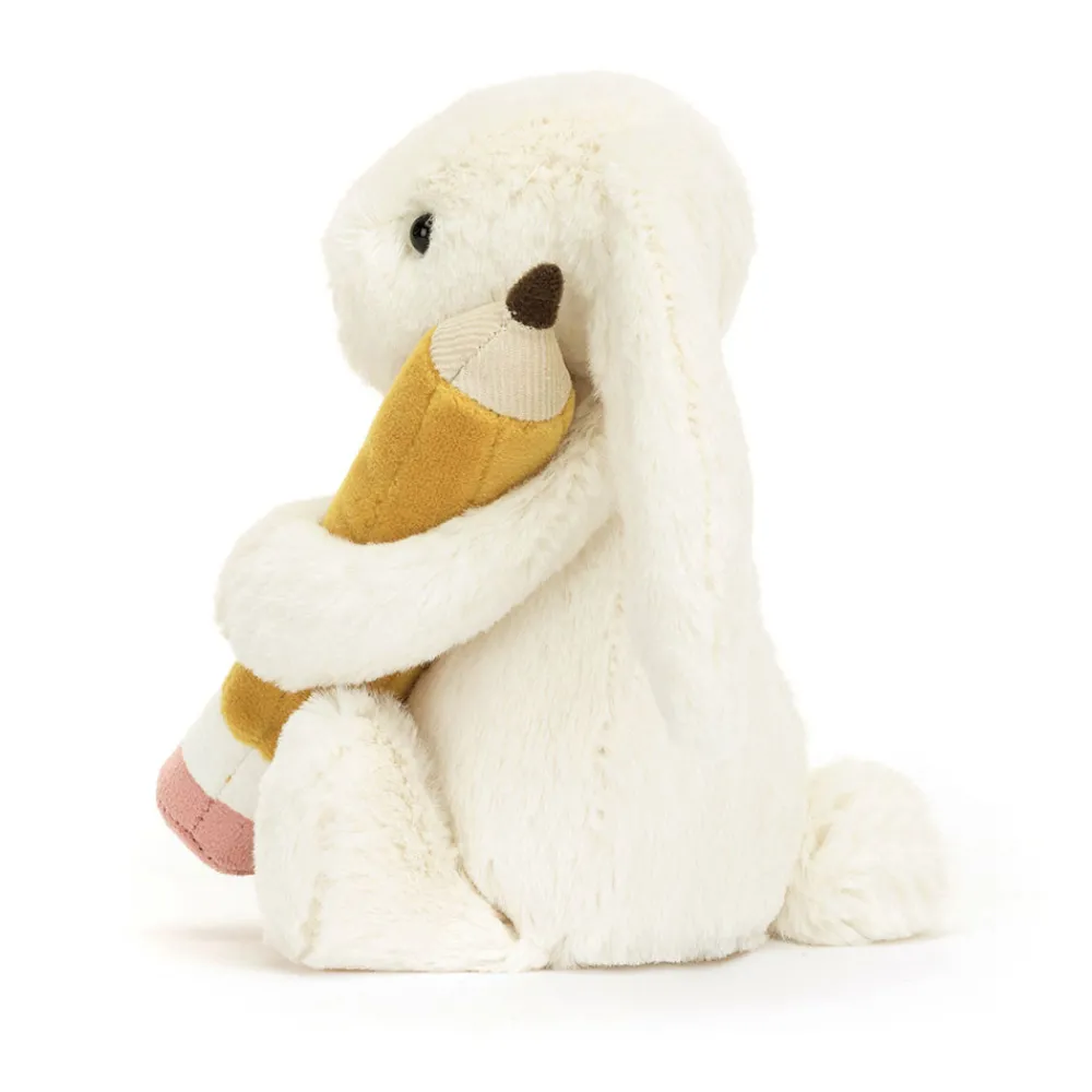 Best Bashful Bunny with Pencil