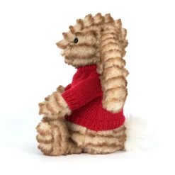Online Bashful Luxe Bunny Juniper with Personalised Red Jumper