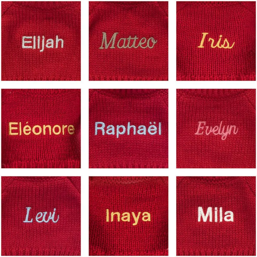 Discount Bashful Luxe Bunny Luna with Personalised Red Jumper