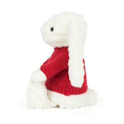 Sale Bashful Luxe Bunny Nimbus with Personalised Red Jumper