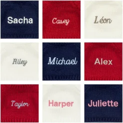 Clearance Bashful Viola Bunny with Personalised Navy Jumper