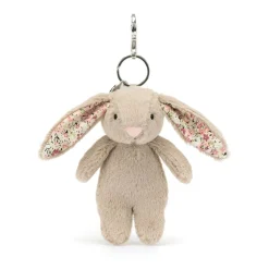 Outlet Blossom Beige Bunny Bag Charm