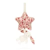 Online Blossom Cream Bunny 'Berry' Musical Pull
