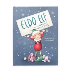 New Eldo Elf and the Patchwork Bashful Bunny Book and Eldo Elf