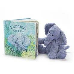Sale Elephants Can't Fly Book and Fuddlewuddle Elephant Medium