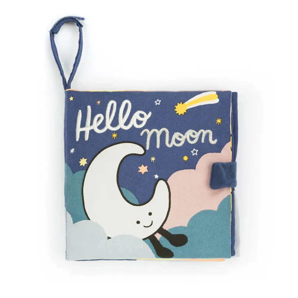 Hot Hello Moon Fabric Book