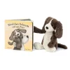 New Hundchen Schnuck Und Sein Papa Buch and Bashful Fudge Puppy Medium