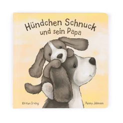 New Hundchen Schnuck Und Sein Papa Buch and Bashful Fudge Puppy Medium