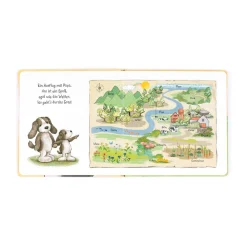 New Hundchen Schnuck Und Sein Papa Buch and Bashful Fudge Puppy Medium