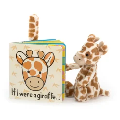New If I Were A Giraffe Book and Bashful Giraffe Small