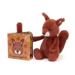 Clearance If I Were a Squirrel Board Book and Bashful Squirrel Medium