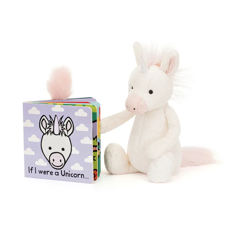 If I Were a Unicorn Board Book and Bashful Unicorn Medium