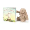 Discount My Friend Bunny Book and Bashful Beige Bunny Medium