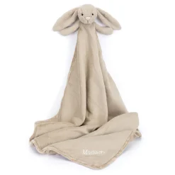 New Personalised Bashful Beige Bunny Blankie