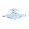 Discount Personalised Bashful Blue Bunny Soother