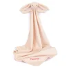 Online Personalised Bashful Blush Bunny Blankie