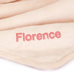 Online Personalised Bashful Blush Bunny Blankie