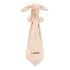 Online Personalised Bashful Blush Bunny Soother