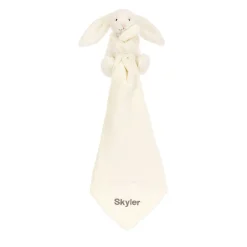 Discount Personalised Bashful Cream Bunny Soother