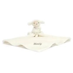 Sale Personalised Bashful Lamb Soother