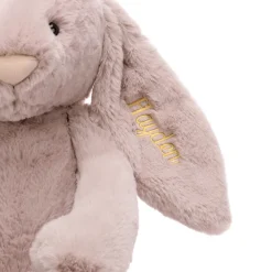Outlet Personalised Bashful Luxe Bunny Rosa Huge