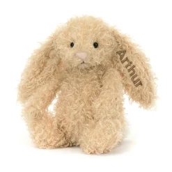 Hot Personalised Bashful Luxe Bunny Curly Original