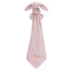 Clearance Personalised Bashful Luxe Bunny Rosa Soother