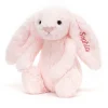 Discount Personalised Bashful Pink Bunny Medium