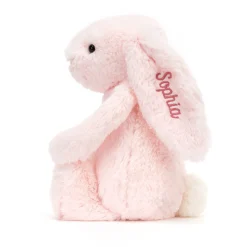 Discount Personalised Bashful Pink Bunny Medium