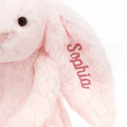 Discount Personalised Bashful Pink Bunny Medium