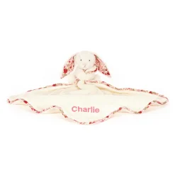 Hot Personalised Blossom Cream Bunny 'Berry' Soother
