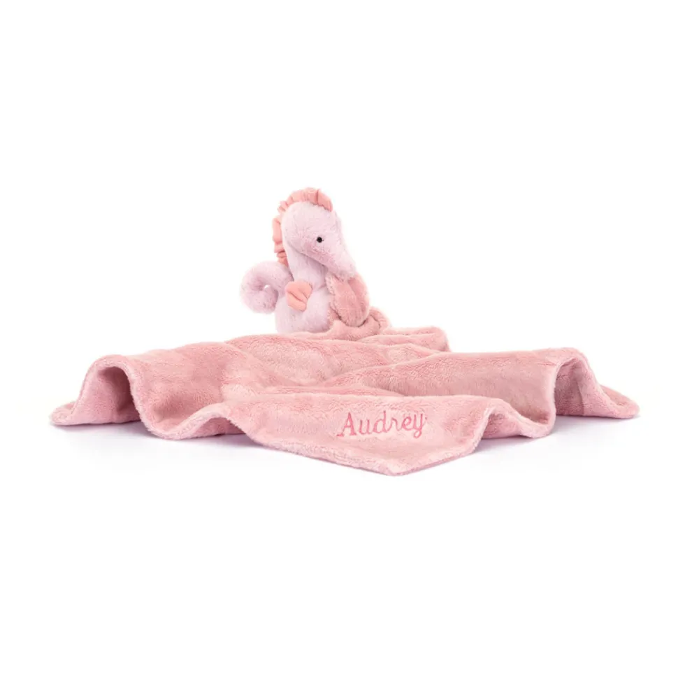 New Personalised Sienna Seahorse Soother