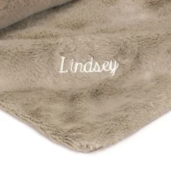 Online Personalised Smudge Elephant Blankie